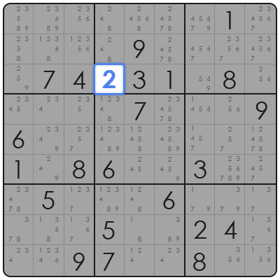 answer of sudoku