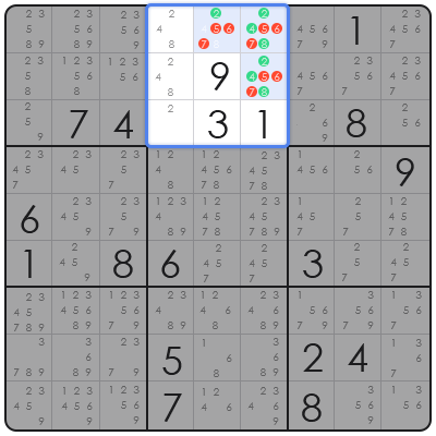 sudoku blocks game